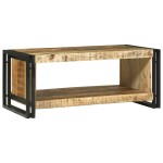 vidaXL Masă de cafea 90x50x38 cm din lemn masiv de mango vidaXL Masă de cafea 90x50x38 cm din lemn masiv de mango