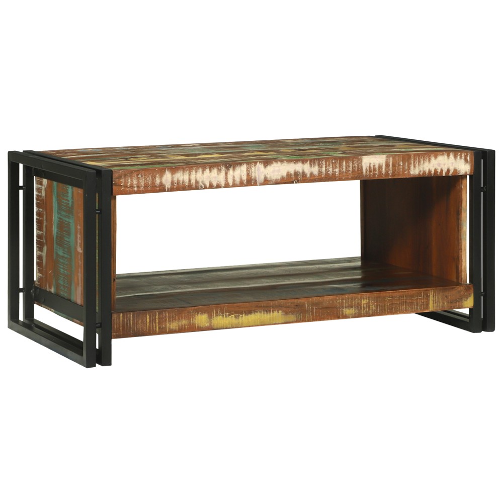 vidaXL Masă de cafea 90x50x38 cm Lemn recuperat