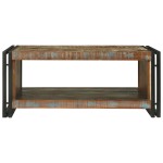 vidaXL Masă de cafea 90x50x38 cm Lemn recuperat