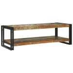 vidaXL Masă de cafea Multicolor 120x50x38 cm Lemn Recuperat vidaXL Masă de cafea Multicolor 120x50x38 cm Lemn Recuperat
