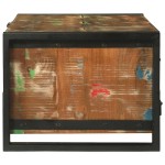 vidaXL Masă de cafea Multicolour 90 x 50 x 38 cm Lemn recuperat masiv