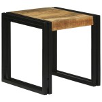 vidaXL Set de mese nesting - 3 piese din lemn masiv de mango