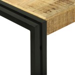 vidaXL Masa Consolă din lemn masiv de mango, 120x33x75 cm vidaXL Masa Consolă din lemn masiv de mango, 120x33x75 cm