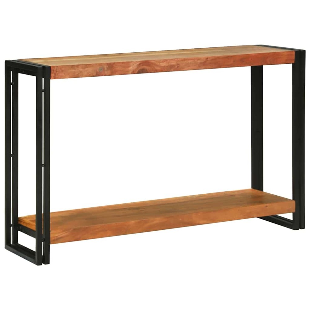 vidaXL Masă de consolă Maro 120 x 33 x 75 cm lemn masiv de acacia