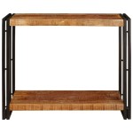 vidaXL Masă de consolă 90 x 33 x 75 cm Lemn masiv de mango nefinisat vidaXL Masă de consolă 90 x 33 x 75 cm Lemn masiv de mango nefinisat