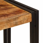 vidaXL Masă de consolă 90 x 33 x 75 cm Lemn masiv de mango nefinisat vidaXL Masă de consolă 90 x 33 x 75 cm Lemn masiv de mango nefinisat