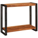 vidaXL Masă de consolă Maro 90 x 33 x 75 cm lemn masiv de acacia vidaXL Masă de consolă Maro 90 x 33 x 75 cm lemn masiv de acacia