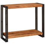 vidaXL Masă de consolă Maro 90 x 33 x 75 cm lemn masiv de acacia vidaXL Masă de consolă Maro 90 x 33 x 75 cm lemn masiv de acacia