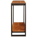 vidaXL Masă de consolă Maro 90 x 33 x 75 cm lemn masiv de acacia vidaXL Masă de consolă Maro 90 x 33 x 75 cm lemn masiv de acacia