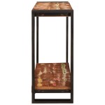 vidaXL Masă de consolă Multicolour 90 x 33 x 75 cm Lemn masiv reciclat vidaXL Masă de consolă Multicolour 90 x 33 x 75 cm Lemn masiv reciclat