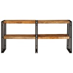 vidaXL Masă de Consolă 160x33x75 cm Lemn Neted de Mango vidaXL Masă de Consolă 160x33x75 cm Lemn Neted de Mango