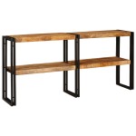 vidaXL Masă de Consolă 160x33x75 cm Lemn Neted de Mango vidaXL Masă de Consolă 160x33x75 cm Lemn Neted de Mango