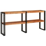 vidaXL Masă de Consolă 160x33x75 cm Acacia Masivă Rustic vidaXL Masă de Consolă 160x33x75 cm Acacia Masivă Rustic