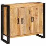 vidaXL Bufet cu raft Altele cu depozitare cu ușă Maro 80 x 33 x 70 cm Lemn masiv de mango vidaXL Bufet cu raft Altele cu depozitare cu ușă Maro 80 x 33 x 70 cm Lemn masiv de mango