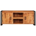 vidaXL Cabinet TV Maro 120 x 30 x 50 cm lemn masiv de acacia vidaXL Cabinet TV Maro 120 x 30 x 50 cm lemn masiv de acacia