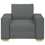 vidaXL Canapea fotoliu gri închis, 60 cm, material textil vidaXL Canapea fotoliu gri închis, 60 cm, material textil