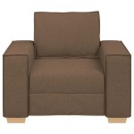 vidaXL Canapea fotoliu maro 60 cm, material textil vidaXL Canapea fotoliu maro 60 cm, material textil