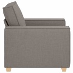 vidaXL Canapea fotoliu gri taupe 60 cm, material textil vidaXL Canapea fotoliu gri taupe 60 cm, material textil
