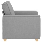 vidaXL Canapea fotoliu gri nor, 60 cm, material textil vidaXL Canapea fotoliu gri nor, 60 cm, material textil