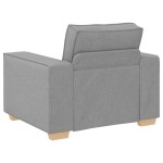 vidaXL Canapea fotoliu gri nor, 60 cm, material textil vidaXL Canapea fotoliu gri nor, 60 cm, material textil