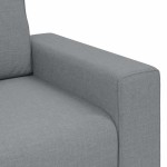 vidaXL Canapea cu 3 locuri, țesătură gri deschis, 180 cm vidaXL Canapea cu 3 locuri, țesătură gri deschis, 180 cm