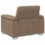 vidaXL Canapea Scaun Cappuccino 60 cm piele artificială vidaXL Canapea Scaun Cappuccino 60 cm piele artificială