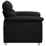 vidaXL Canapea scaun negru 60 cm piele artificială