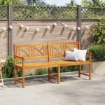 vidaXL bancă de grădină 180x56x90 cm Lemn Masiv de Acacia