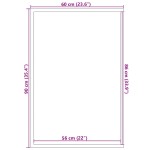vidaXL Covoraș antracit 60x90 cm vidaXL Covoraș antracit 60x90 cm