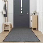 vidaXL Covoraș antracit 115x400 cm vidaXL Covoraș antracit 115x400 cm