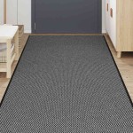 vidaXL Covoraș antracit 115x500 cm vidaXL Covoraș antracit 115x500 cm
