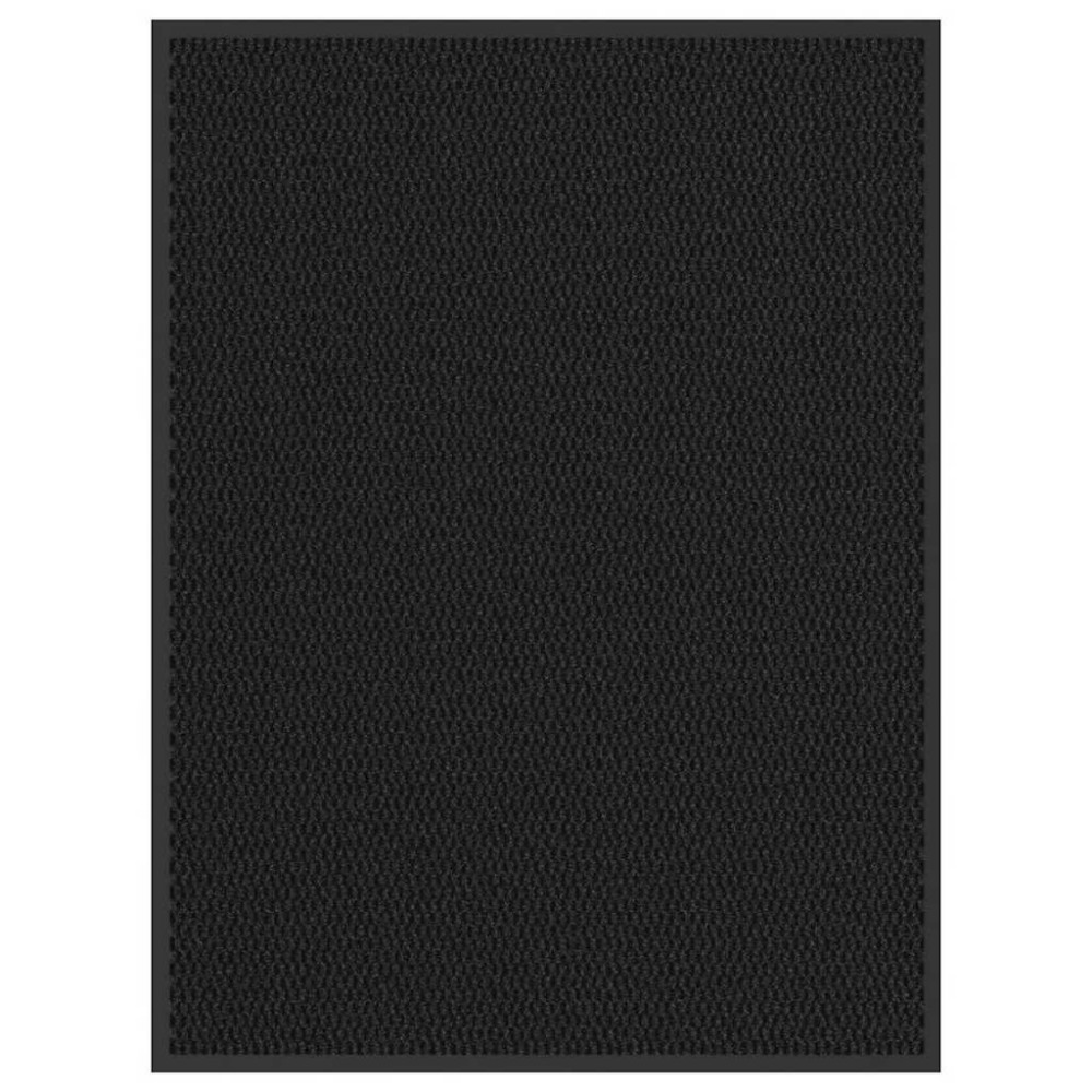 vidaXL Preș negru 90x120 cm