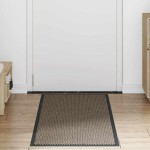 vidaXL Preș maro 60x150 cm