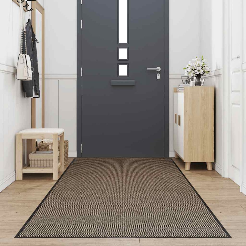 vidaXL Preș maro 115x300 cm
