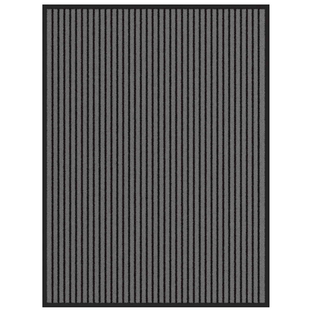 vidaXL Covoraș Dună Neagră și Gri 90x120 cm