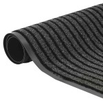 vidaXL Covoraș Dună Neagră și Gri 115x300 cm vidaXL Covoraș Dună Neagră și Gri 115x300 cm