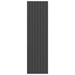 vidaXL Covoraș Dună Neagră și Gri 115x400 cm vidaXL Covoraș Dună Neagră și Gri 115x400 cm