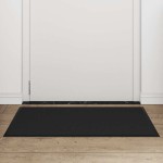 vidaXL Preș negru 60x90 cm