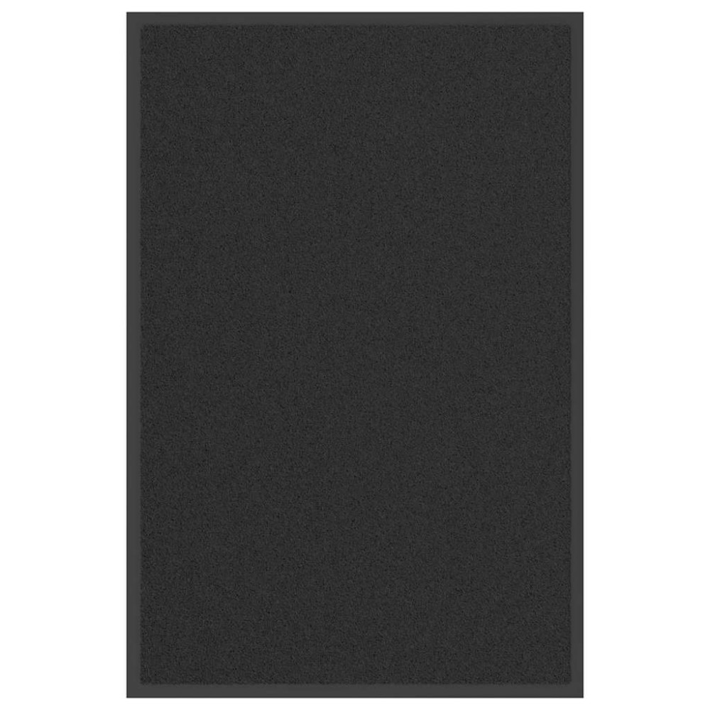 vidaXL Preș negru 60x90 cm