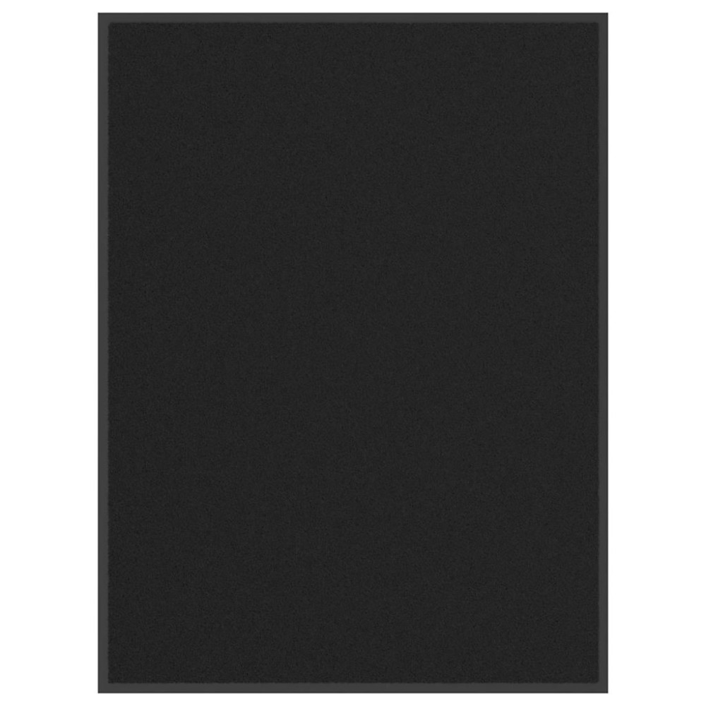 vidaXL Preș negru 90x120 cm