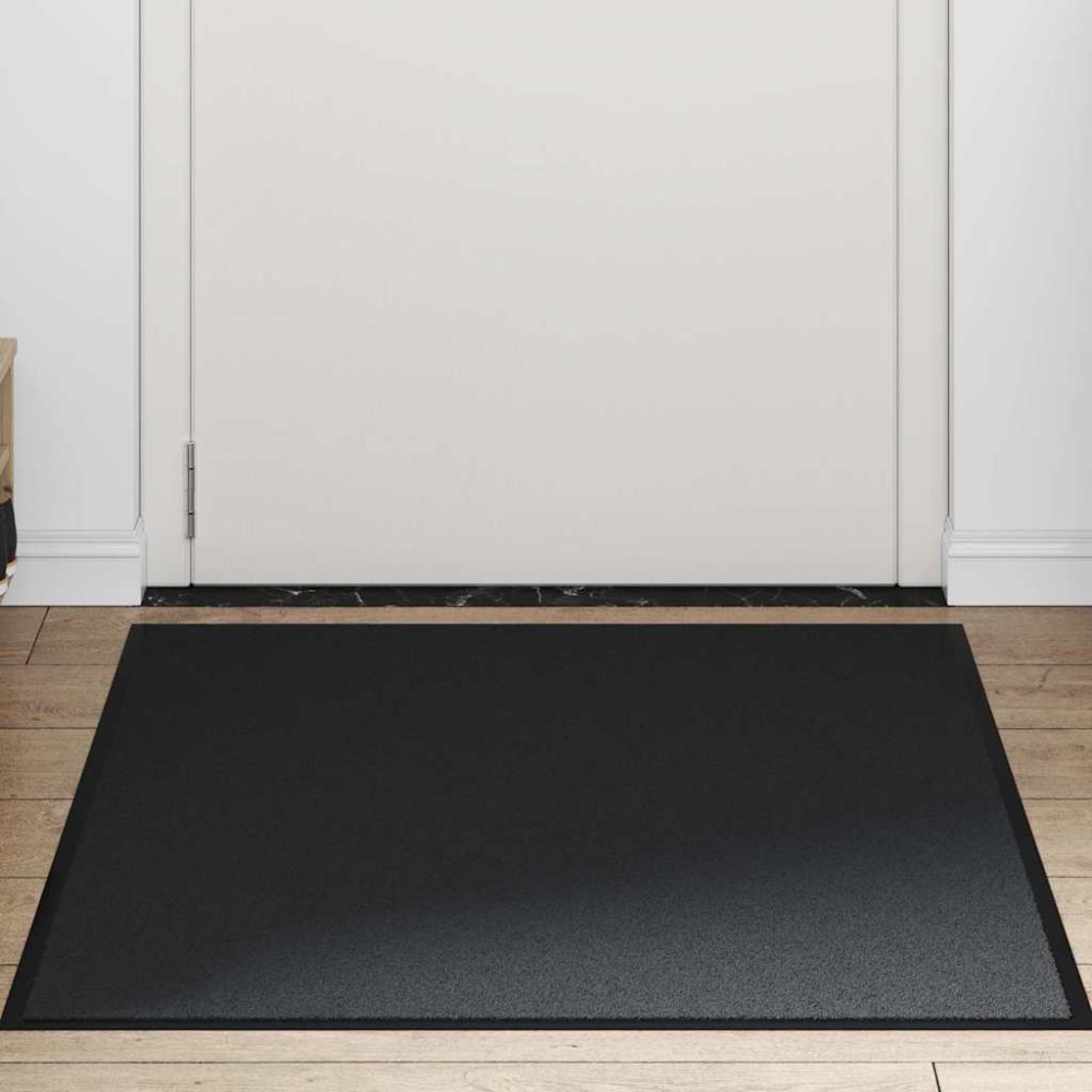 vidaXL Preș negru 90x150 cm
