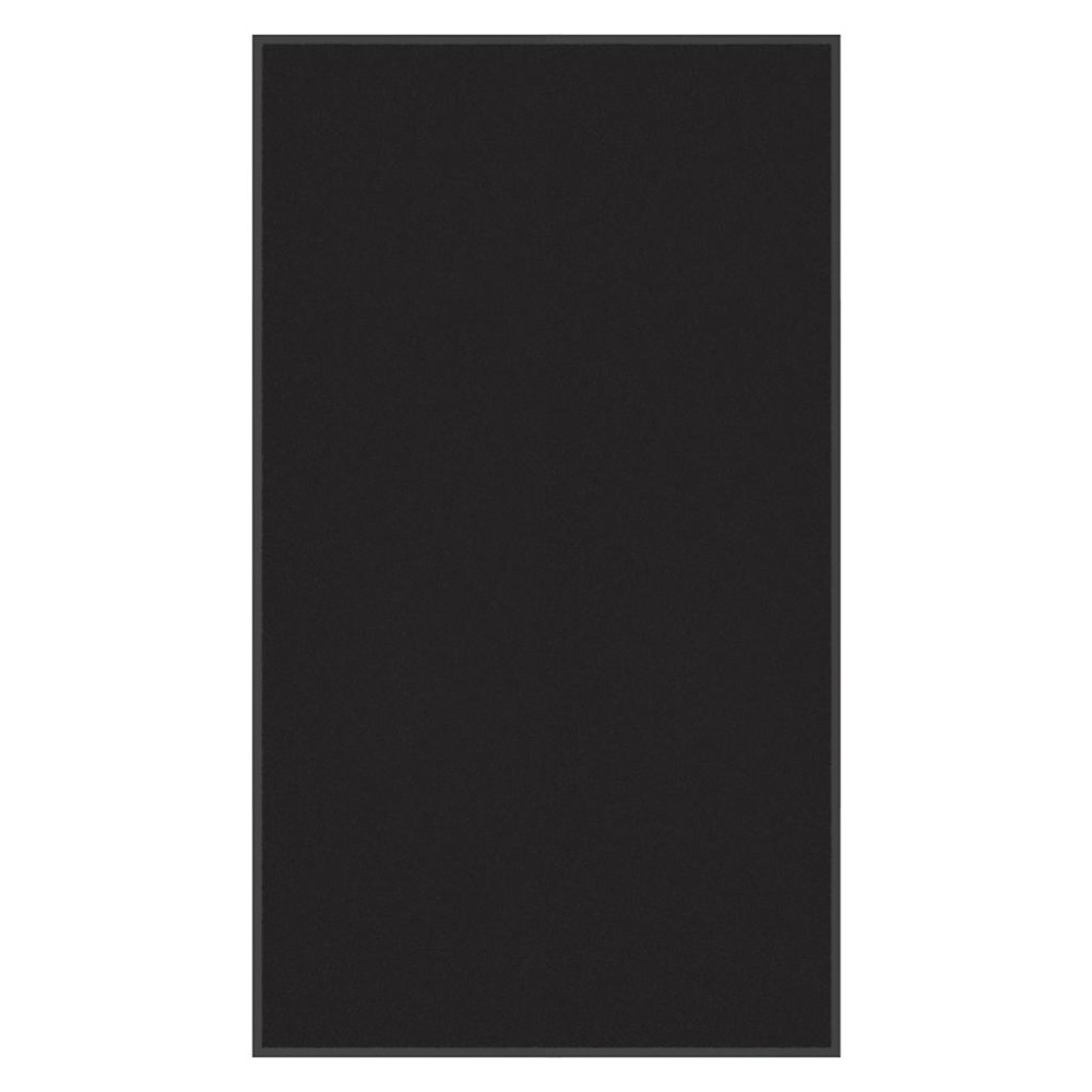 vidaXL Preș negru 115x200 cm
