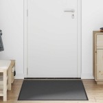 vidaXL Covoraș antracit 90x120 cm vidaXL Covoraș antracit 90x120 cm