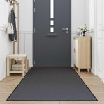 vidaXL Covoraș antracit 115x400 cm vidaXL Covoraș antracit 115x400 cm