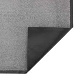 vidaXL Preș gri 90x120 cm