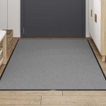 vidaXL Preș gri 115x200 cm