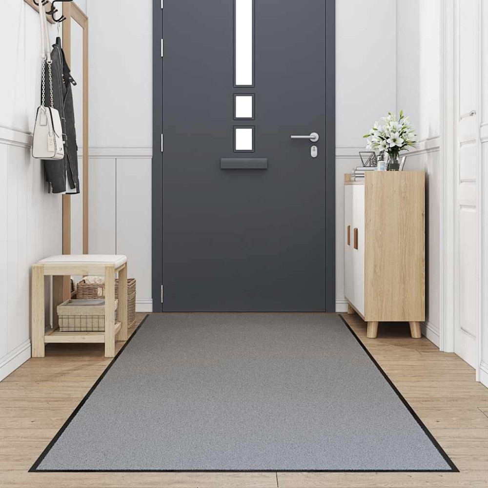vidaXL Preș gri 115x400 cm