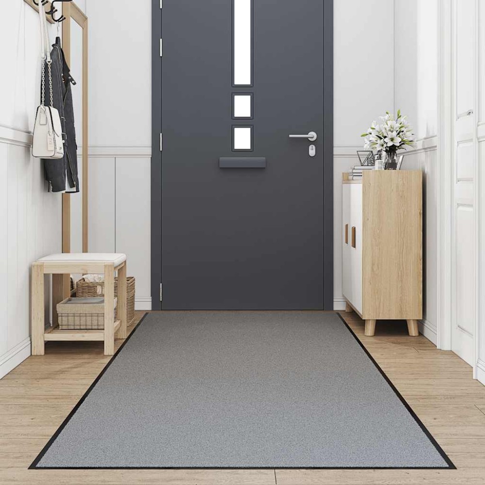 vidaXL Preș gri 115x500 cm