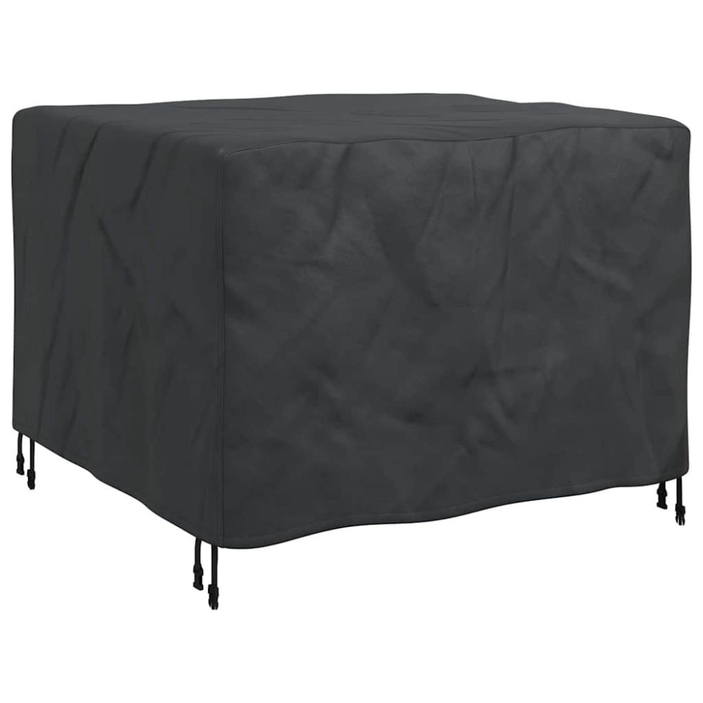 vidaXL Husă pentru mobilier de exterior Negru 113 x 113 x 73 cm 420D