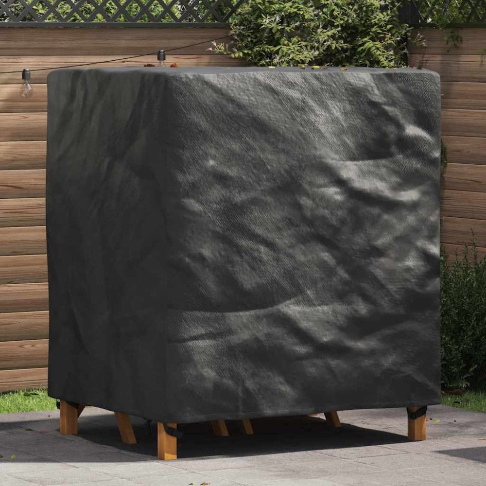 vidaXL Husă pentru mobilier de exterior Negru 116 x 100 x 120 cm 420D